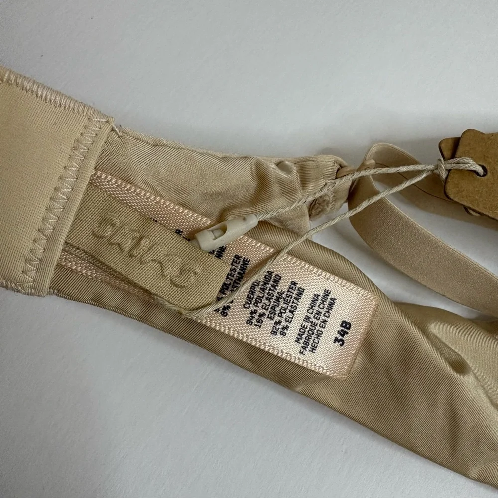New Skims Weightless Demi Bra Size 34 B Sand Beige Underwire NWT - Picture 8 of 11